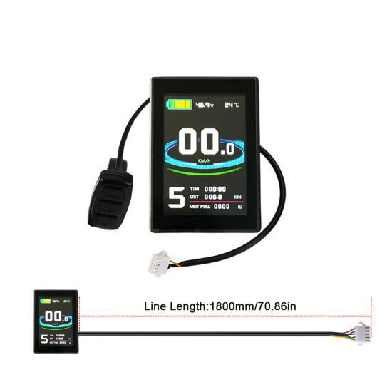 Sada na přestavbu elektrického kola 36V 48V 250W Ovladač z hliníkové slitiny s displejem LCD8S Sada pro úpravu lithia 
