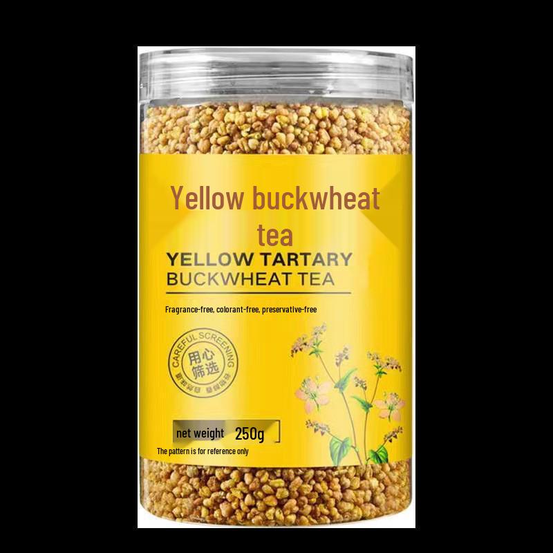 Daliangshan 250g Yellow Buckwheat Tea - Sichuan Specialty, No Additives, Rich Wheat Aroma, Large Granules