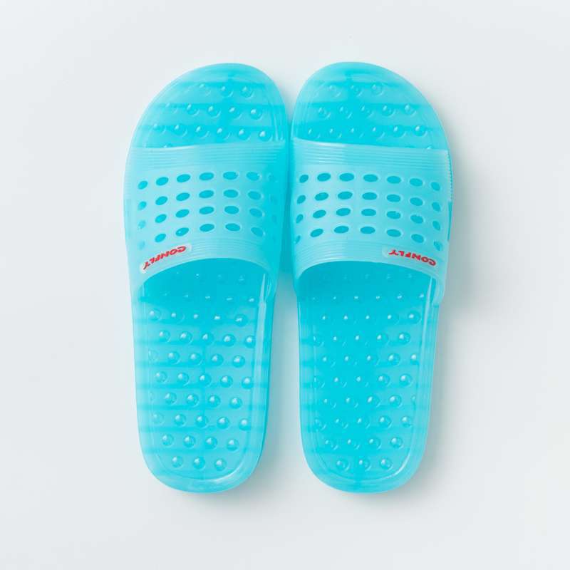 

2019 новые желейные тапочки женские летние для ванной комнаты, нескользящие, на плоском каблуке, на жесткой подошве, из хрустального пластика, домашние прохладные тапочки 40