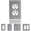 Home Decoration Wall Plate Cover Bling Plug Outlet Switch Panel Sticker Rhinestones Socket Frame