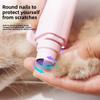 Pet Nail Clipper - Cat Nail Clipper - Stainless Steel - LED - Electric Nail Grinder - Two-in-one - Suitable for Cats and Dogs - Universal Nail Clipper