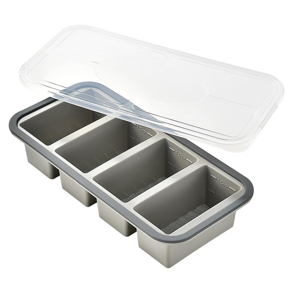 New 2/3/4 Grid Lunchbox Compartmentalized Microwave Picnic Storage Boxs Dinnerware Portable Lunch Box For Adult Lunch Container