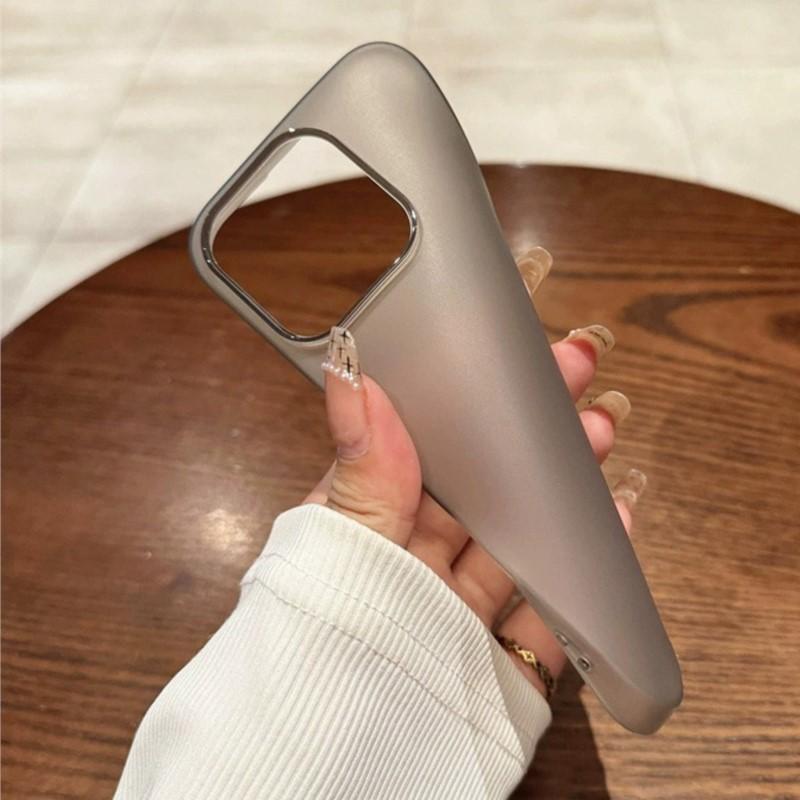 0.8MM Ultra Thin Matte Soft Silicone TPU Phone Case for iPhone 16 15 14 Plus 13 12 11 Pro Max Clear Translucent Candy Cover