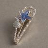 1PC Cute Summer Starfish And Shell Hair Clip Pearl Rhinestone Beach Style Girl Hair Clip Duckbill Clip Casual Hair Accessories