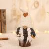 Knitted Couple Coffee Gnome Cute Art Crafts Party Decoration for Restaurant Dining Table Party Decoration