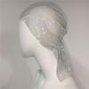 Trendy Versatile Glitter Rhinestone Bandana Mesh Bling Headband Headscarf Elastic Crystal Head Wrap Women Headpiece Accessories