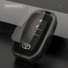 Zinklegierung TPU Auto Fernbedienung Schlüsselhülle Case Zubehör Für Toyota RAV4 Highland Coralla Hilux Fortuner Land Cruiser Camry Crown