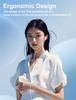 MAS CARNEY Type C Earphones TH8 Wired Earphones with Compatible with iPhone iPad Samsung Galaxy Google Black USB-C Microphone, 15/16, Pro, S25/S24,