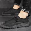 Original High Quality Leather Men's Shoes Outdoor Lightweight Comfy Sneakers Classic Slip On Casual Shoes Mocassins Men Loafers