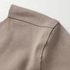 Gunze Kirei Labo Seamless Warmer Inner Cotton Blend Veil Brown Japan Size L to Japanese Size Shirt, Brushed, 3/4 Sleeve, Women's, (New Model),
