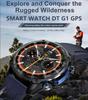 2026 New Military Accuracy GPS Smart Watch Men Altimeter Compass 10ATM Waterproof 1000mAh Battery Bluetooth Call 4GB Memory Outdoor Fitness Smartwatch