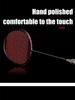 21-30 LBS Badminton Racket Carbon Fiber Man Woman Adult High Elasticity Durable Major Attack Racket Defense Competition Level