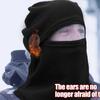 Sturmhaube Vollgesichtsmaske Winter Thermalschal Helmkappen Motorrad Radsport Kapuze Sport Laufen Nackenschutz Mützen