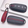 Soft Silicone Remote Key Case for Chery Tiggo 7 Pro Arrizo 8 OMODA 5 Jetour with Keychain Honeycomb Texture Racing Stripe Car Remote Key Sleeve