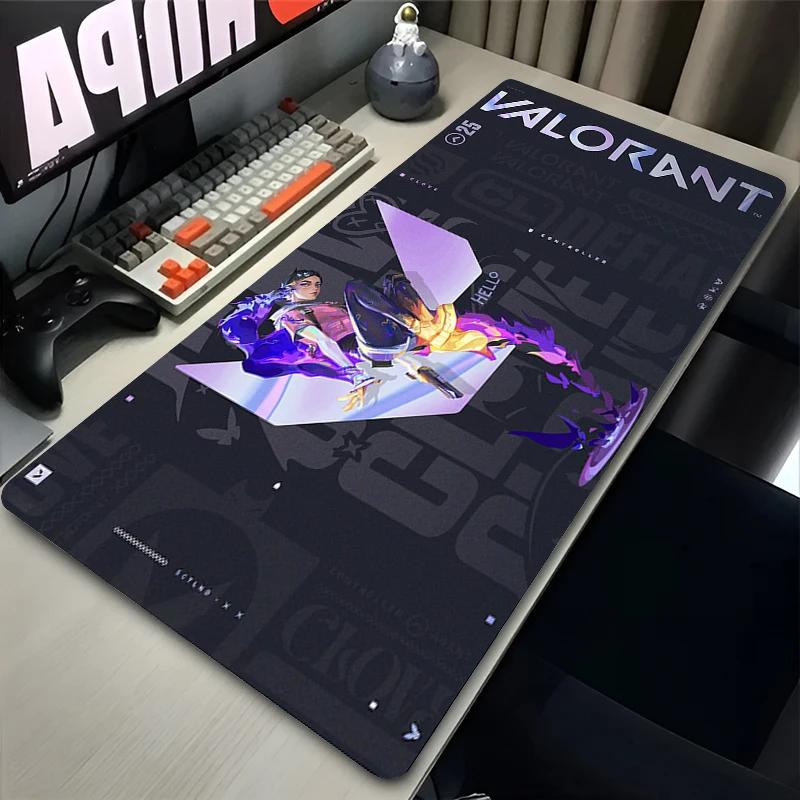 Podložka pod myš Butterfly Phantom Purple Herní Velká Rozšířená Podložka na Stůl Estetická Duhová Protiskluzová Základna