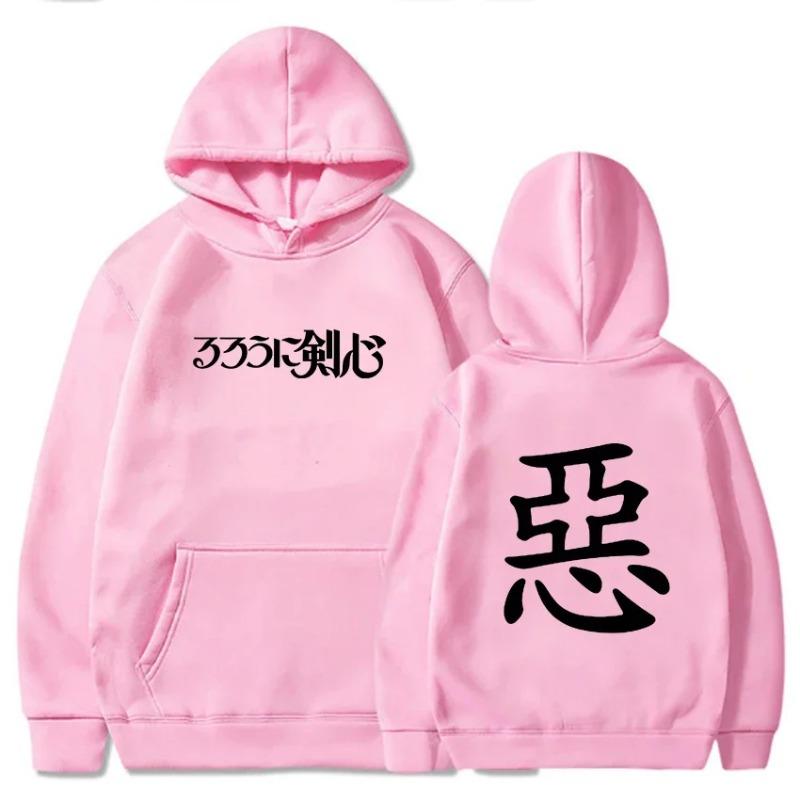 

Rurouni Kenshin Осенняя флисовая одежда Аниме Графическая толстовка Принт Харадзюку Худи с капюшоном Мужские Женские Толстовки Пуловер 3XL