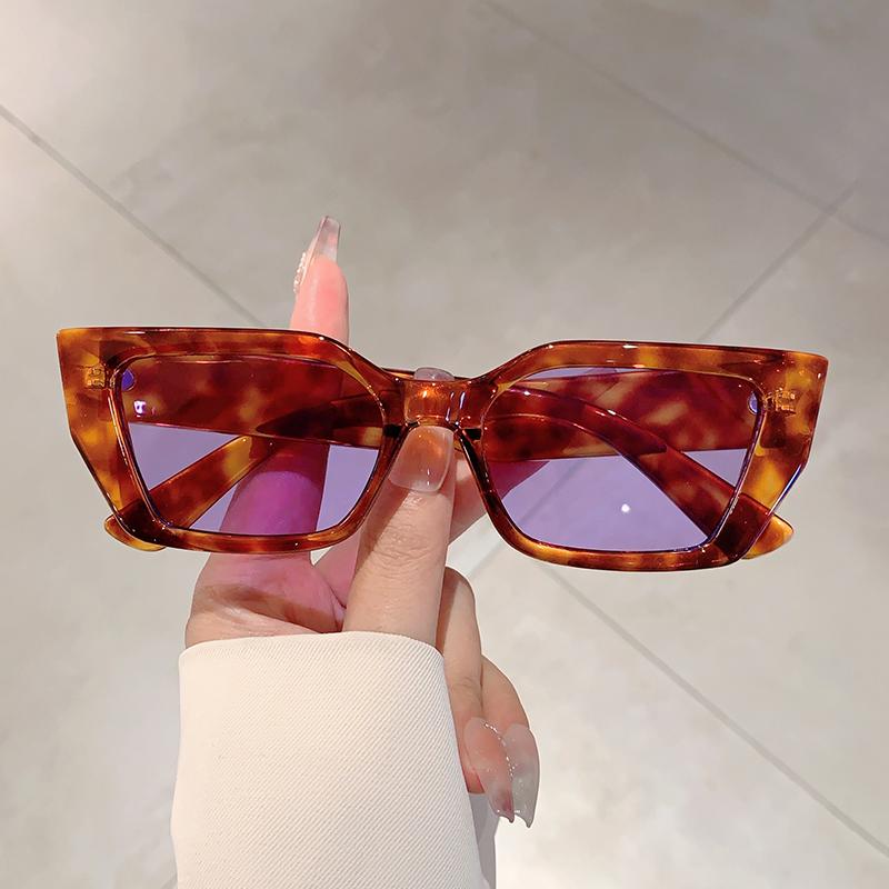 Chic Cat Eye Trends Shades Multi Color Women's Brand Sunglasses Fashion Style Leopard Beach Sun Glasses for Ladies