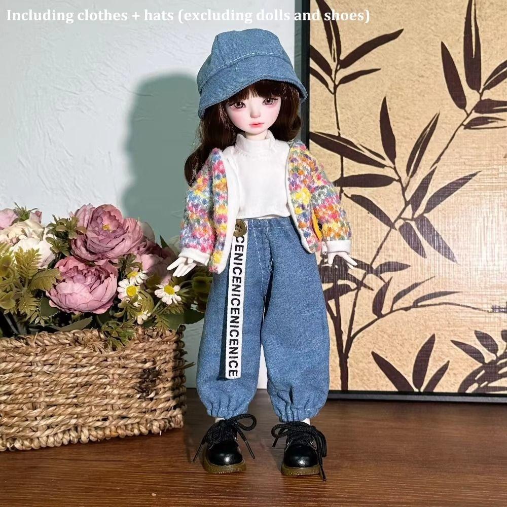 Dress Up Bjd Doll Clothes Casual Style Mini Doll Dress BJD Enthusiasts 1/6 Dolls Clothes  30cm