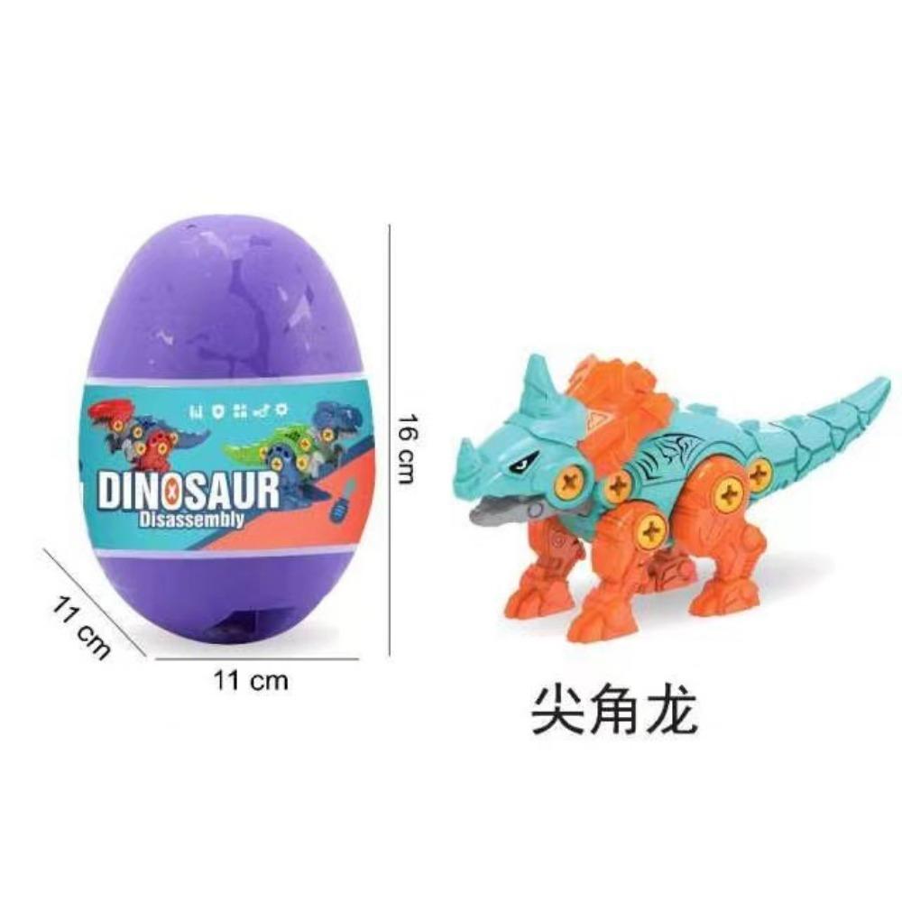 Disassembly and Assembly of Twisted Egg Stall Balong Educational Toys Children's Fun Eggs DIY Assembly Building Block Night Market Stall Toys