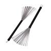 2Pcs Nylon Drum Brushes Drum Stick Brushes Percussion Drum Brush Stick for Jazzes Acoustic Playing Music Lover