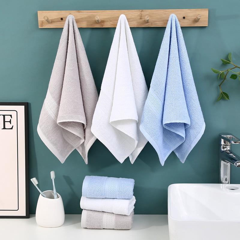 Sai Luo Pure Cotton Jacquard Towel - Soft, Absorbent, Ideal for Face Washing and Gifts