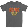 2025  A-AC Power Up D-DC World Tour Merch Men Women T Shirts 100% Cotton Tee Print T-shirt Clothes
