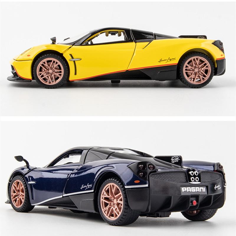 1/32 Pagani Huayra Dinastia Diecasts Игрушечные транспортные средства Модель автомобиля — фото 11
