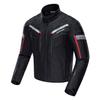 [Zyxformis] Men's Motorcycle Jacket, All Season, Waterproof, Cold-Resistant, with CE Standard Protectors, Removable Thermal Liner, Breathable Ventilat