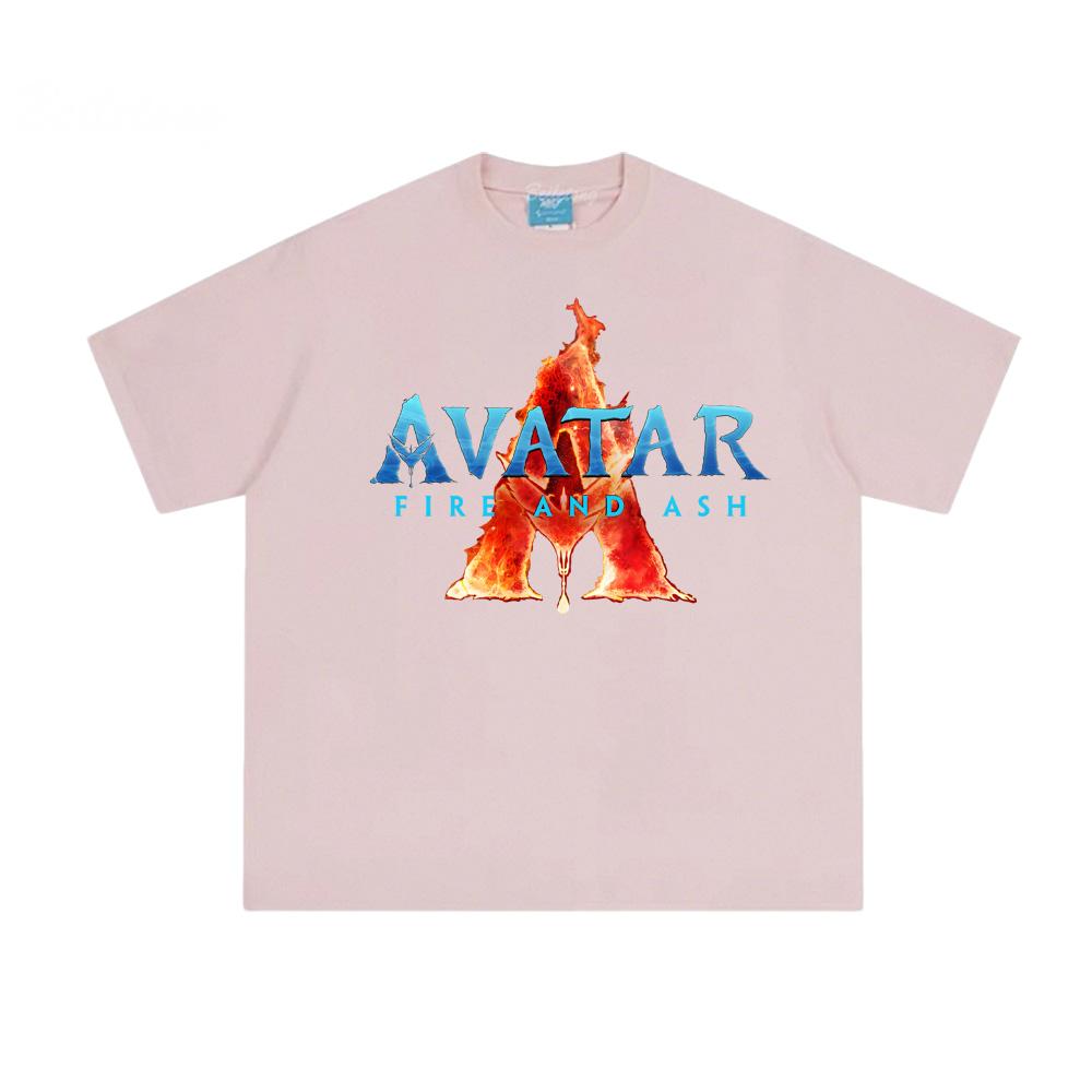 Avatar Foc și Cenușă MAIOURI Calitate Înaltă Confortabile Mânecă Scurtă Camisetas Imprimeu Grafic Mânecă Vară Bumbac Gât Rotund Maiouri Unisex