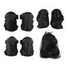 Kids Protective Gear Skateboard Pads Set Knee Elbow Pads Handguard with Carrying Mesh Bag for Roller Skates Sports