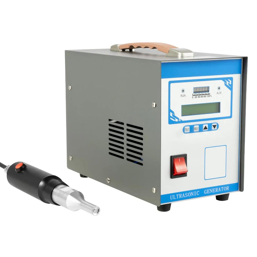 Portable Ultrasonic Plastic Welder 110V Spot Welding Machine 200-700W for Strong Plastic Bonds