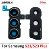 NEW Back Camera Glass Lens Cover with Frame Holder Replacement Part For Samsung S23 / S23 Plus / S23 Ultra