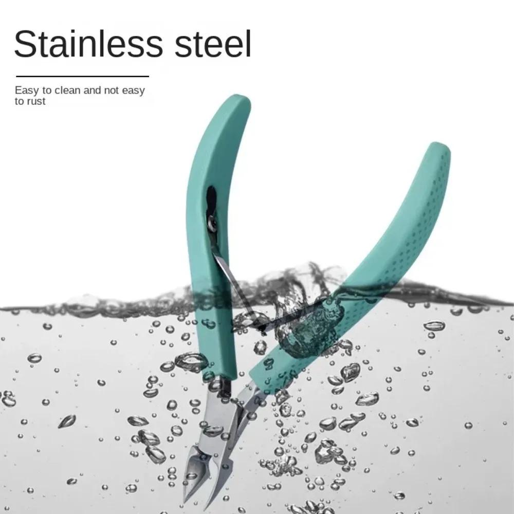 Cuticle Nippers Nail Manicure Cuticle Scissors Clippers Trimmer Dead Skin Remover Pedicure Stainless Steel Cutters Tool