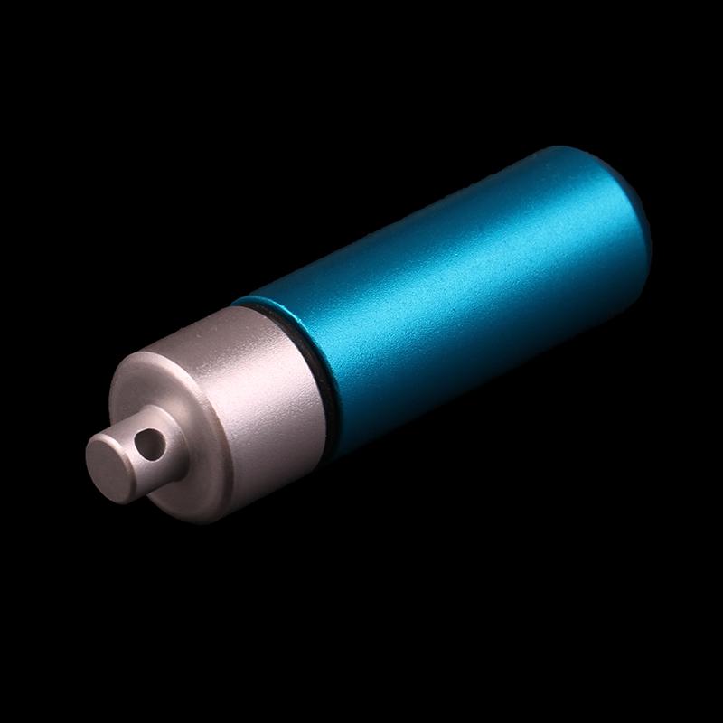 Pill Box Bottle Holder Water Proof Aluminum Container Key Chain Medicine Case
