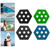 12Pcs Hexagon Surfboard Pads Deck Grip for Funboard Skimboards Paddleboard