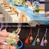 Gold Foil Inlay Gourd Pendant DIY Kit – Chinese Tassel Ornament for Dragon Boat Festival