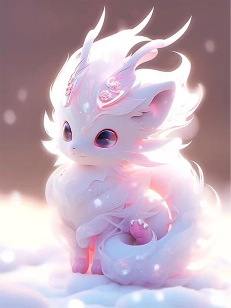 New Arrival Diamond Painting Cross Stitch Kit Cartoon Dragon Baby 5D DIY Diamond Embroidery Mosaic Rhinestone Home Decoration