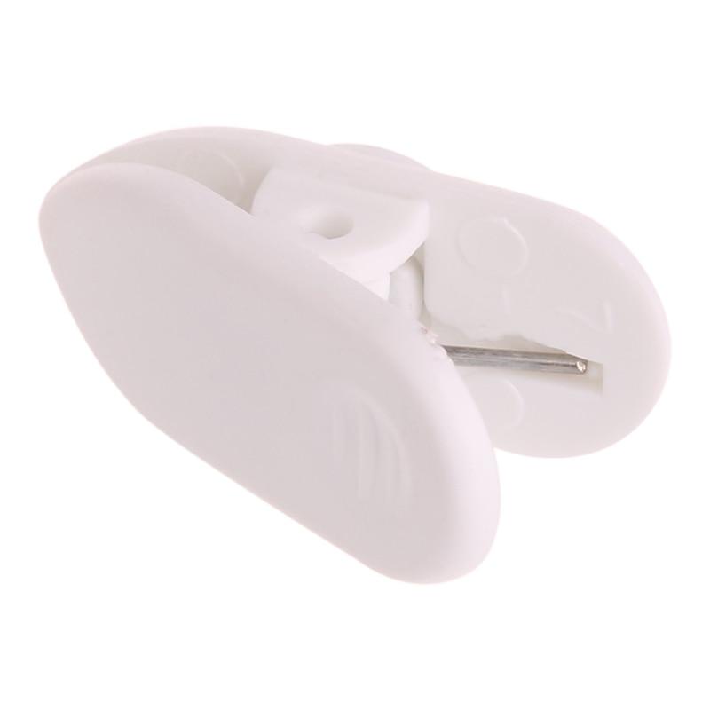 30Pcs/Set Cable Cord Clip Clamp Collar Lapel Shirt Holder for Headphone Earphone