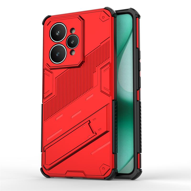 Phone Holder Case For Realme 15 Case Shockproof Anti-knock Armor Full Back Cover For Realme 15 Case For Realme 15 Pro 6.8 inch
