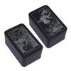 Rectangle Metal Card Box Playing Tarot Container Jewelry Storage Case Packing Poker Game Empty Poker Cards Storage Boxes
