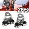 2Pcs LED Light Bar Mounting Bracket Convenient Hole-Free Installation Adjustable Engine Hood Light Mount Automotive Parts