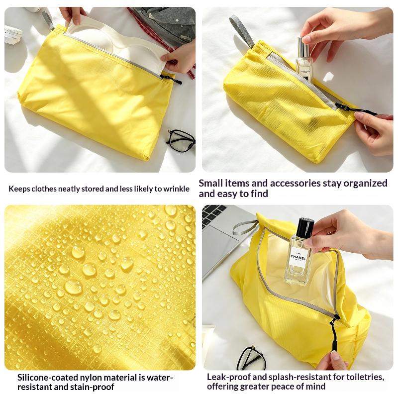 Household Storage Bag Large Capacity Packaging Travel Organization Portable Waterproof Close Fitting Clothing Travel Bag