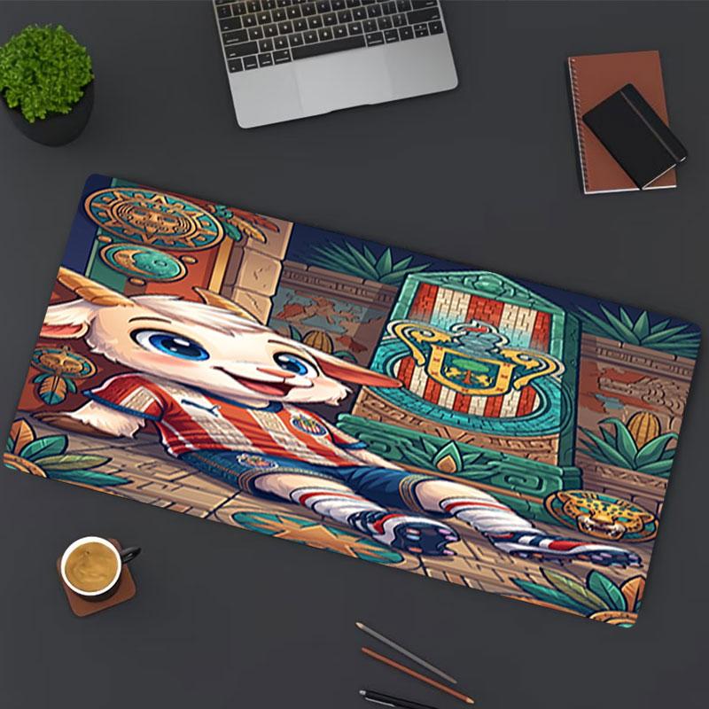 Club Deportivo Guadalajara Print Mouse Pad, for Keyboard Pad Laptop PC Mat for Office Home Use, Desk Decor, Perfect Birthday Gift for Gamers