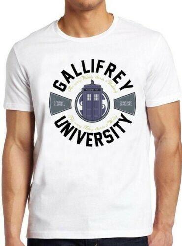 University Of Gallifrey Vintage Cool Doctor Who Funny Gift Tee T Shirt 2989 XL