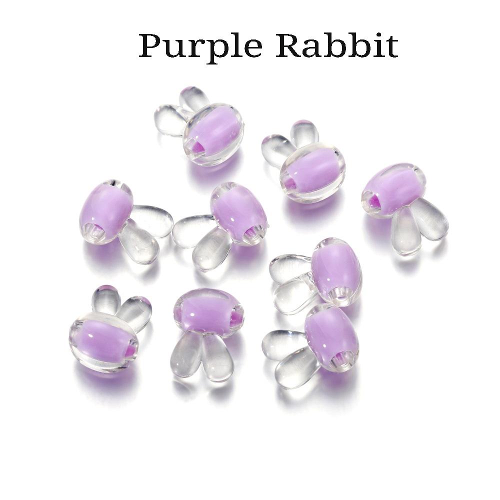 20Pcs/Pack Acrylic Spaced Beads Candy Heart Flower Shape Beads Decoration For DIY Necklace Earrings Jewelry Making Supplies