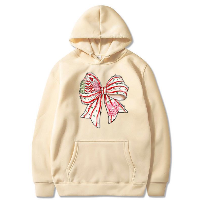 Autumn/Winter Couple's Printed Christmas Hoodie for Men and Women
