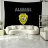 Al-Wasl F.C Wall Tapestry Aesthetic Wall Hanging Printed Fabric Blanket Decorative Tapestries for Bedroom Living Room Home Decor