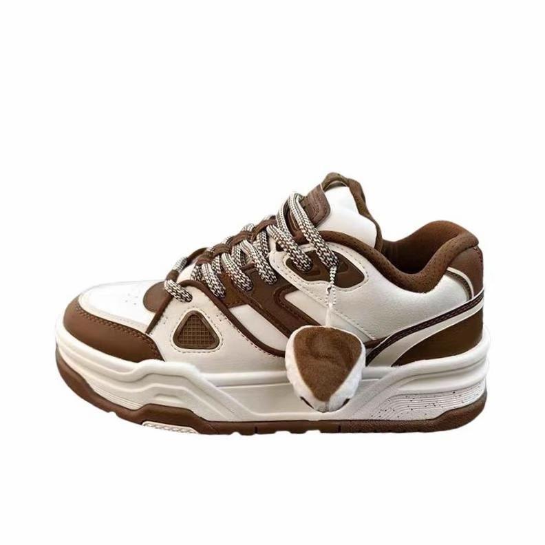 

Anta Good Things Happen Sports Fashion Comfortable Non-Slip Wear-Resistant Breathable Low-Top Skate Shoes Unisex sneakers White Brown 112518074-3 39