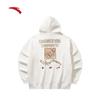 ANTA Unisex Fleece-Lined Hooded Skateboard Pullover Hoodie