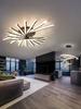 Modern LED Ceiling Lamp Home Dining Living Room Bedroom Decoration Long Head Acrylic Strip Light Kitchen Chandelier Fixtures